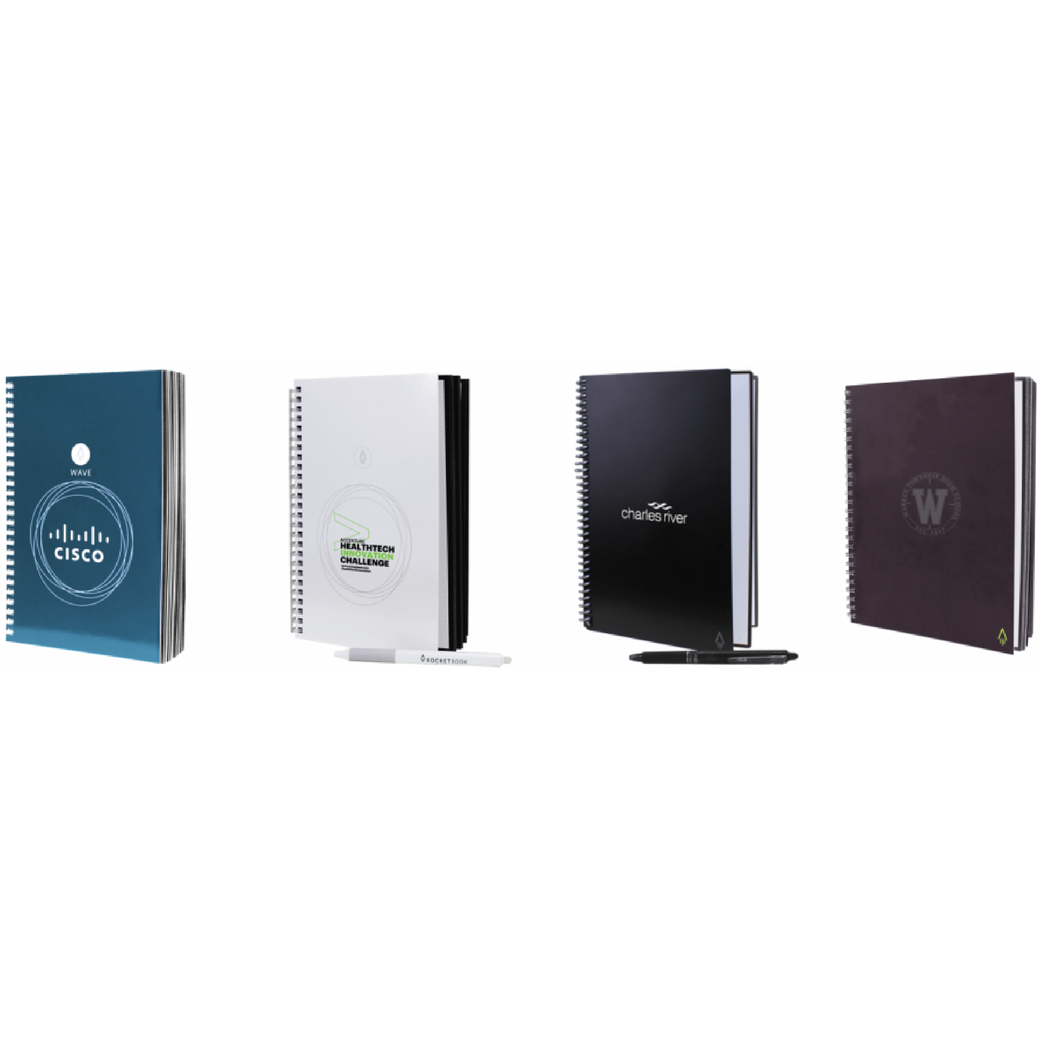 Connect Your Team With Branded Rocketbooks!